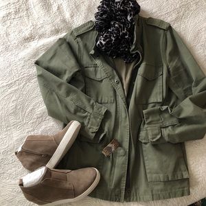 Vici Collections Army Utility Anorak Jacket L